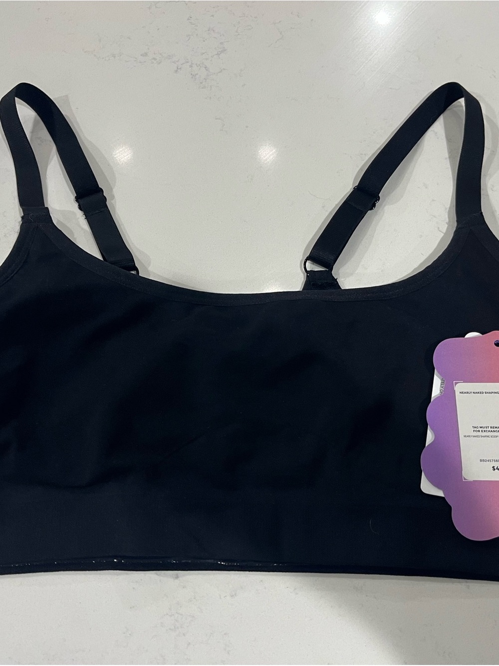 YITTY Black Seamless Sports Bralette